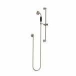 Classic Black Handshower on Sliding rail