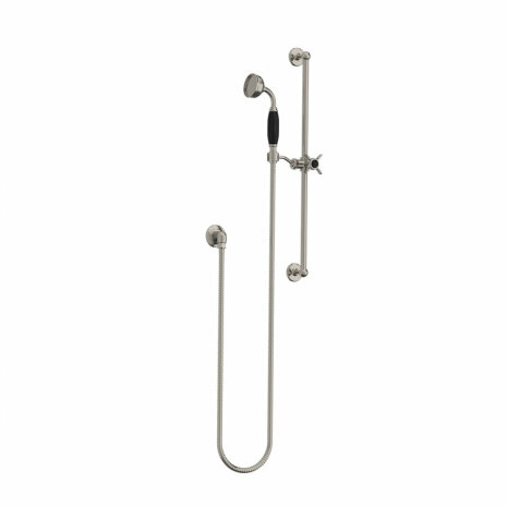Classic Black Handshower on Sliding rail