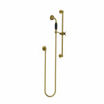Classic Black Handshower on Sliding rail