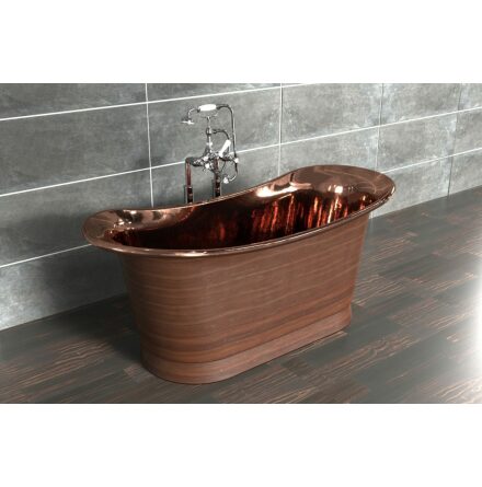 Bateau Bath Patinerad Koppar 170cm (flera finishar insida)