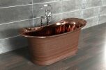 Bateau Bath Patinerad Koppar 170cm (flera finishar insida)