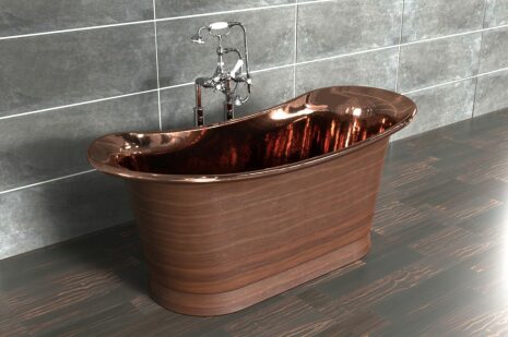 Bateau Bath Patinerad Koppar 170cm (flera finishar insida)