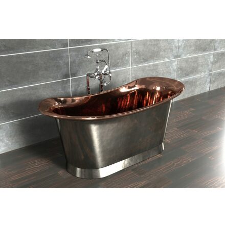 Bateau Bath Nickel 170cm (flera finishar insida)