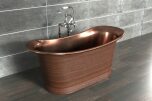 Grande Bateau Bath Patinerad Koppar 200cm (flera finishar insida)