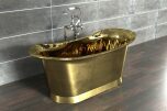 Grande Bateau Bath Borstad Mssing 200cm (flera finishar insida)