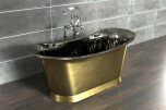 Grande Bateau Bath Borstad Mssing 200cm (flera finishar insida)