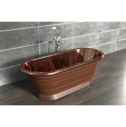 Aequs Bath Patinerad Koppar 175cm (flera finishar insida)