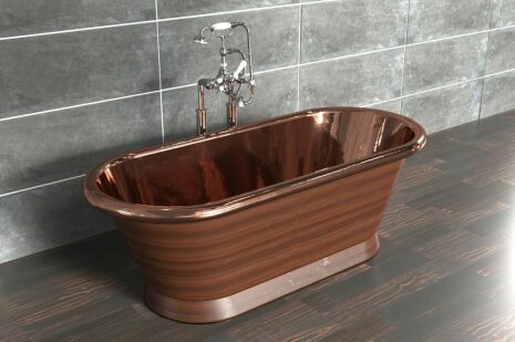 Aequs Bath Patinerad Koppar 175cm (flera finishar insida)