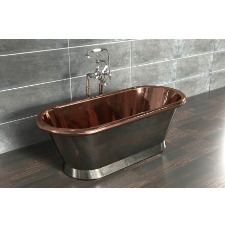 Grande Aequs Bath Nickel 190 cm (flera finishar insida)