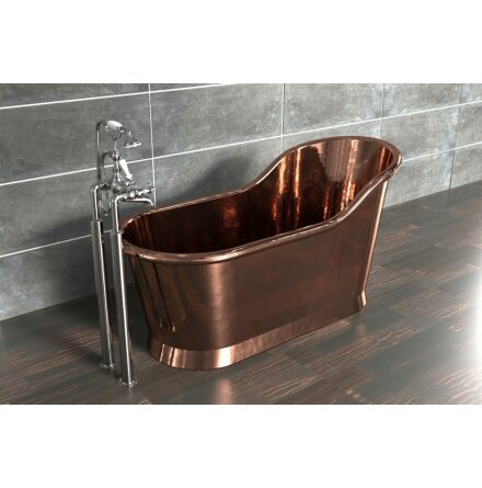 Slipper Bath Koppar 160cm (flera finishar insida)