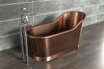 Slipper Bath Koppar 160cm (flera finishar insida)