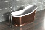 Slipper Bath Koppar 160cm (flera finishar insida)