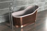 Slipper Bath Koppar 160cm (flera finishar insida)