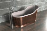 Slipper Bath Koppar 160cm (flera finishar insida)