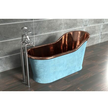 Slipper Bath Verdigris 160cm (flera finishar insida)