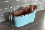 Slipper Bath Verdigris 160cm (flera finishar insida)