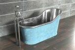 Slipper Bath Verdigris 160cm (flera finishar insida)