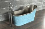 Slipper Bath Verdigris 160cm (flera finishar insida)