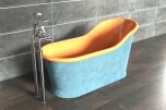 Slipper Bath Verdigris 160cm (flera finishar insida)