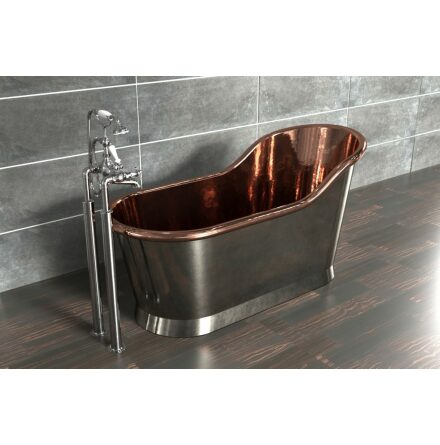 Slipper Bath Nickel 160 cm (flera finishar insida)