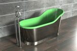 Slipper Bath Nickel 160 cm (flera finishar insida)