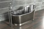 Slipper Bath Borstad Nickel 160 cm (flera finishar insida)