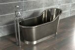 Slipper Bath Borstad Nickel 160 cm (flera finishar insida)