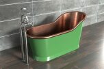 Slipper Bath Frgad emalj 160cm (flera finishar insida)