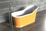 Slipper Bath Frgad emalj 160cm (flera finishar insida)