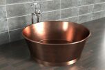 Rotundus Bath Borstad Koppar 160cm (flera finishar insida)