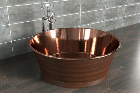 Rotundus Bath Patinerad Koppar 160cm (flera finishar insida)