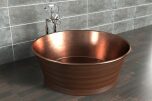 Rotundus Bath Patinerad Koppar 160cm (flera finishar insida)