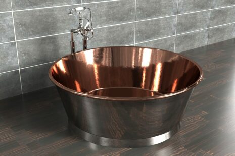 Rotundus Bath Nickel 160 cm (flera finishar insida)