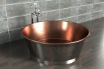 Rotundus Bath Nickel 160 cm (flera finishar insida)