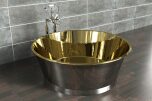 Rotundus Bath Nickel 160 cm (flera finishar insida)