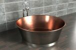 Rotundus Bath Borstad Nickel 160 cm (flera finishar insida)