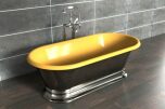 Delphina Bath Nickel 183 cm (flera finishar insida)