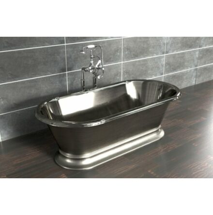 Delphina Bath Borstad Nickel 183 cm (flera finishar insida)