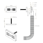 Bidbury - Rectangular overflow (8 finishar)