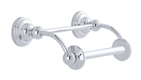 -50% - P&R Toalettrulleh�llare - Borstad Nickel