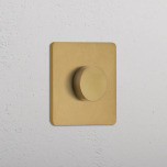 Singel Dimmer Antique Brass