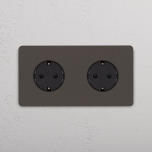 Eluttag - Dubbel Bronze