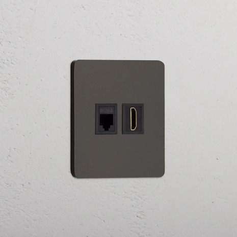 Data + HDMI uttag Bronze