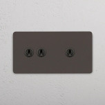 2+1 Vippstr�mbrytare Bronze