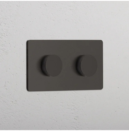 Dubbel Dimmer Bronze