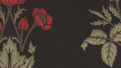 Meadow Sweet - Charcoal/Rose