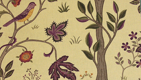 Kelmscott Tree - Mulberry/Russet