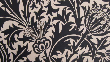 Thistle - Black/Linen
