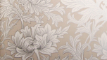 Chrysanthemum Toile - Ivory/Gold