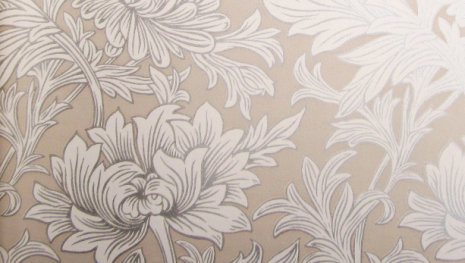Chrysanthemum Toile - Ivory/Gold